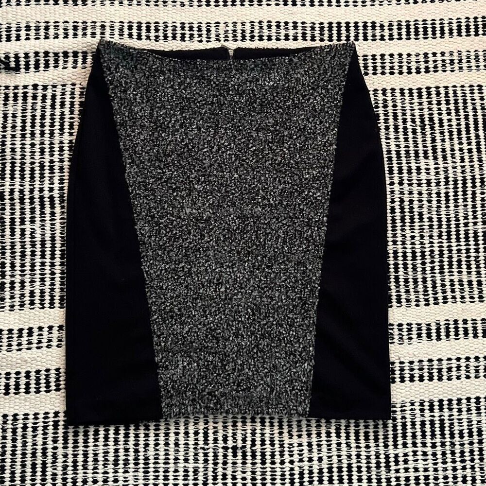 Alfani Size 10 Black and gray pencil skirt